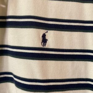 Ralph Lauren Polo Mens Size Large Tan & Navy